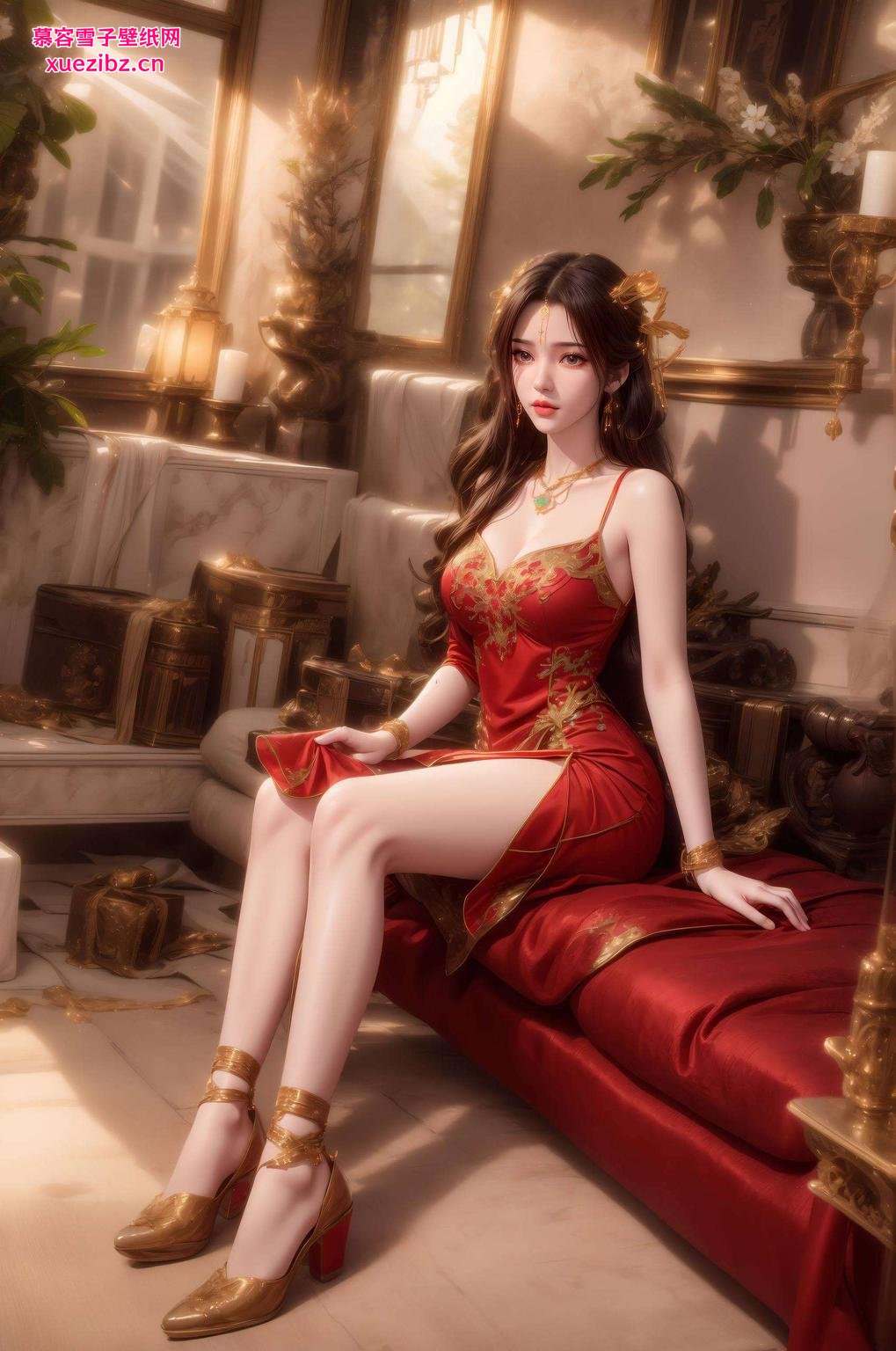 让你享受舒适视界今天给大家带来一款超级护眼的手机壁纸！这款高清壁纸以李慕婉为主题