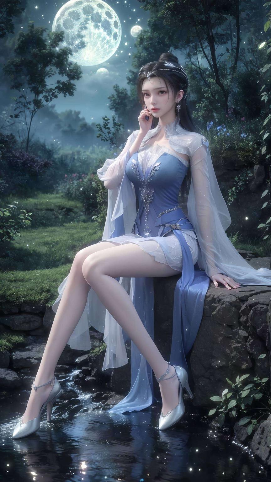 点亮桌面风景清新风格