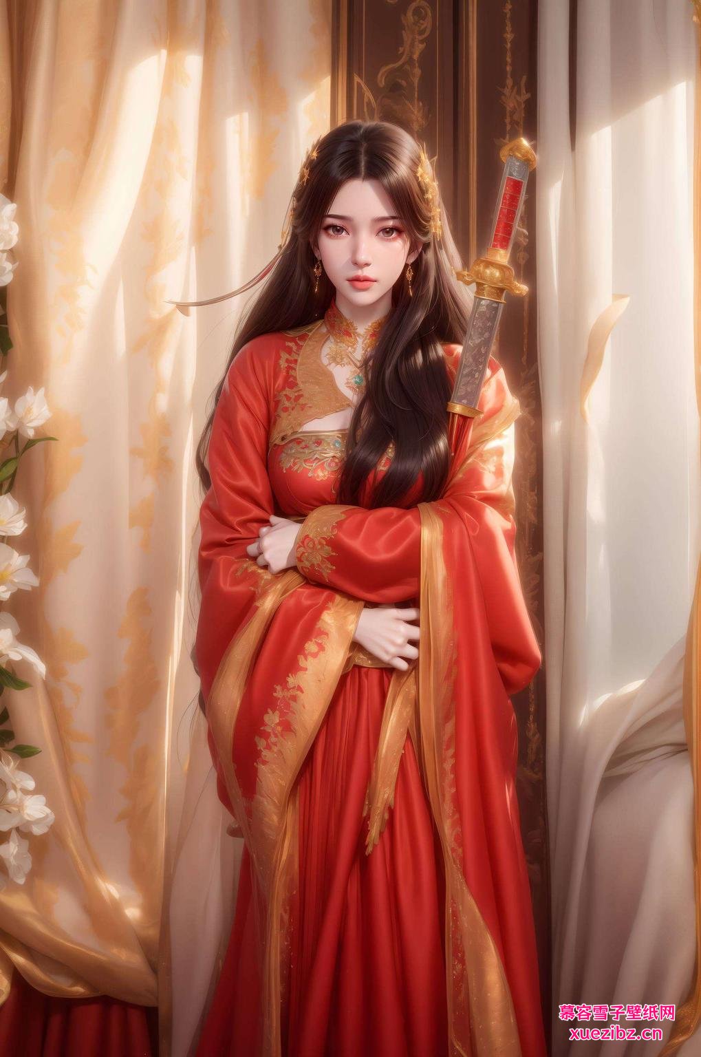 唯美如画李慕婉的平板壁纸