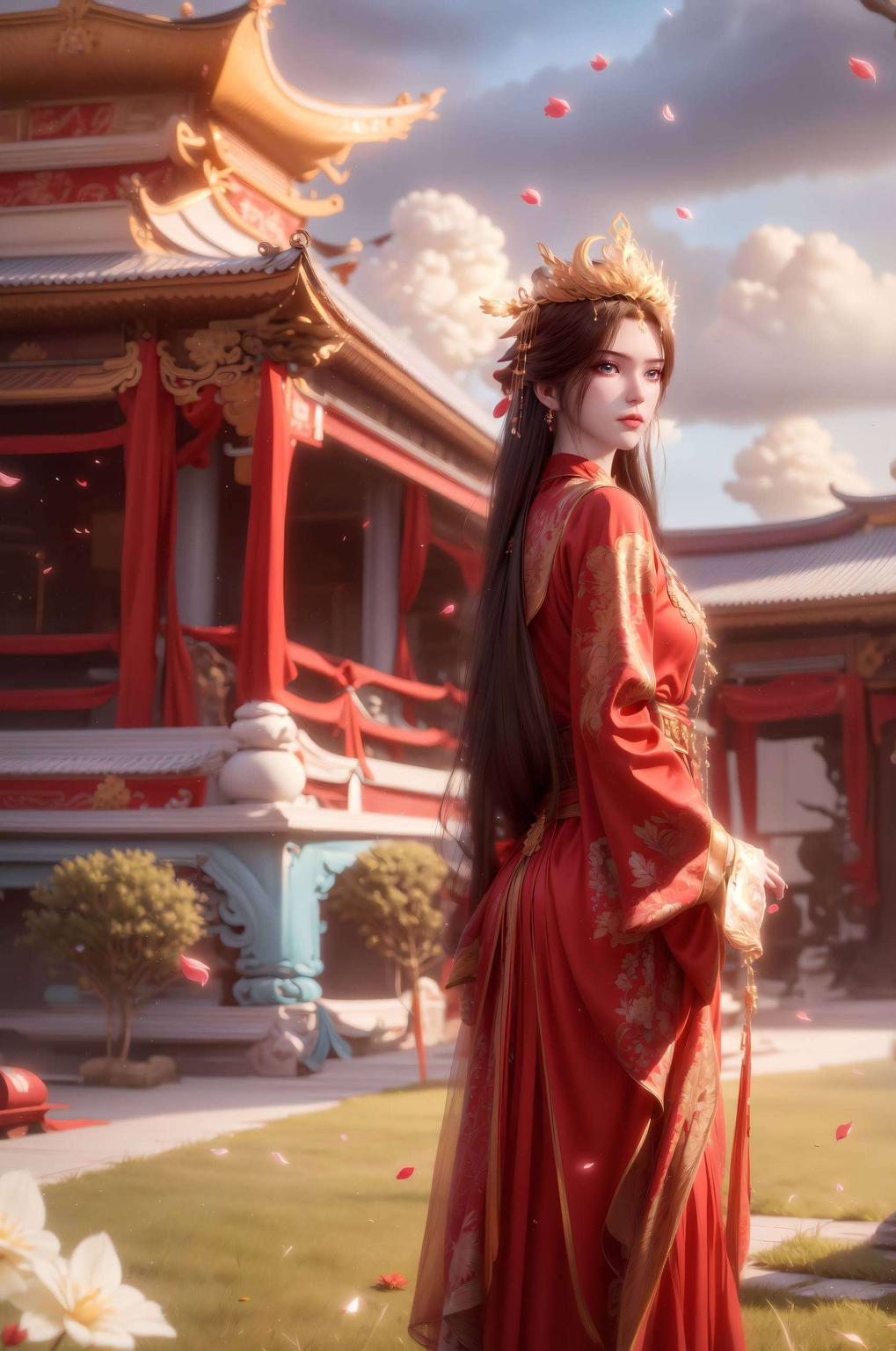 绿意盎然的背景中快来体验这份清新吧！