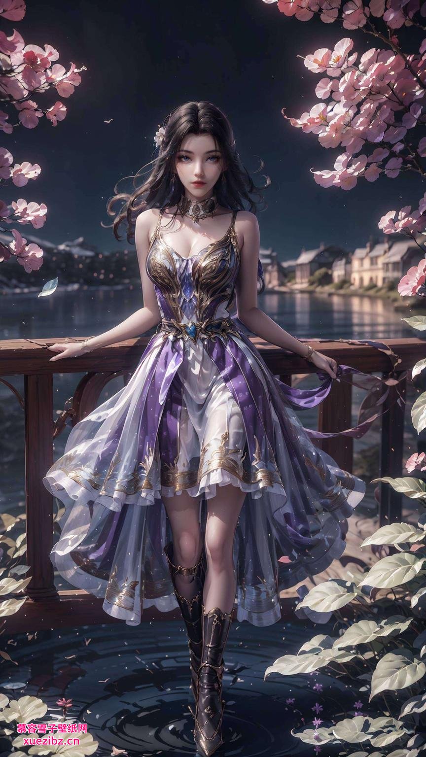 这高清壁纸简直美爆了！看看这位动漫女神凌落宸每处细节都精致得令人心动