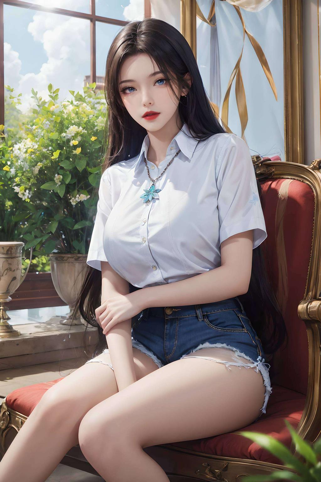 仿佛每一像素都跳动着灵魂这款《对眼睛好精细角色iPhone艺术壁纸》中