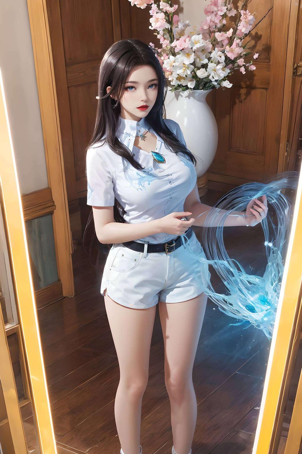 凌落宸风华绝代电脑桌面尽显雅韵之美