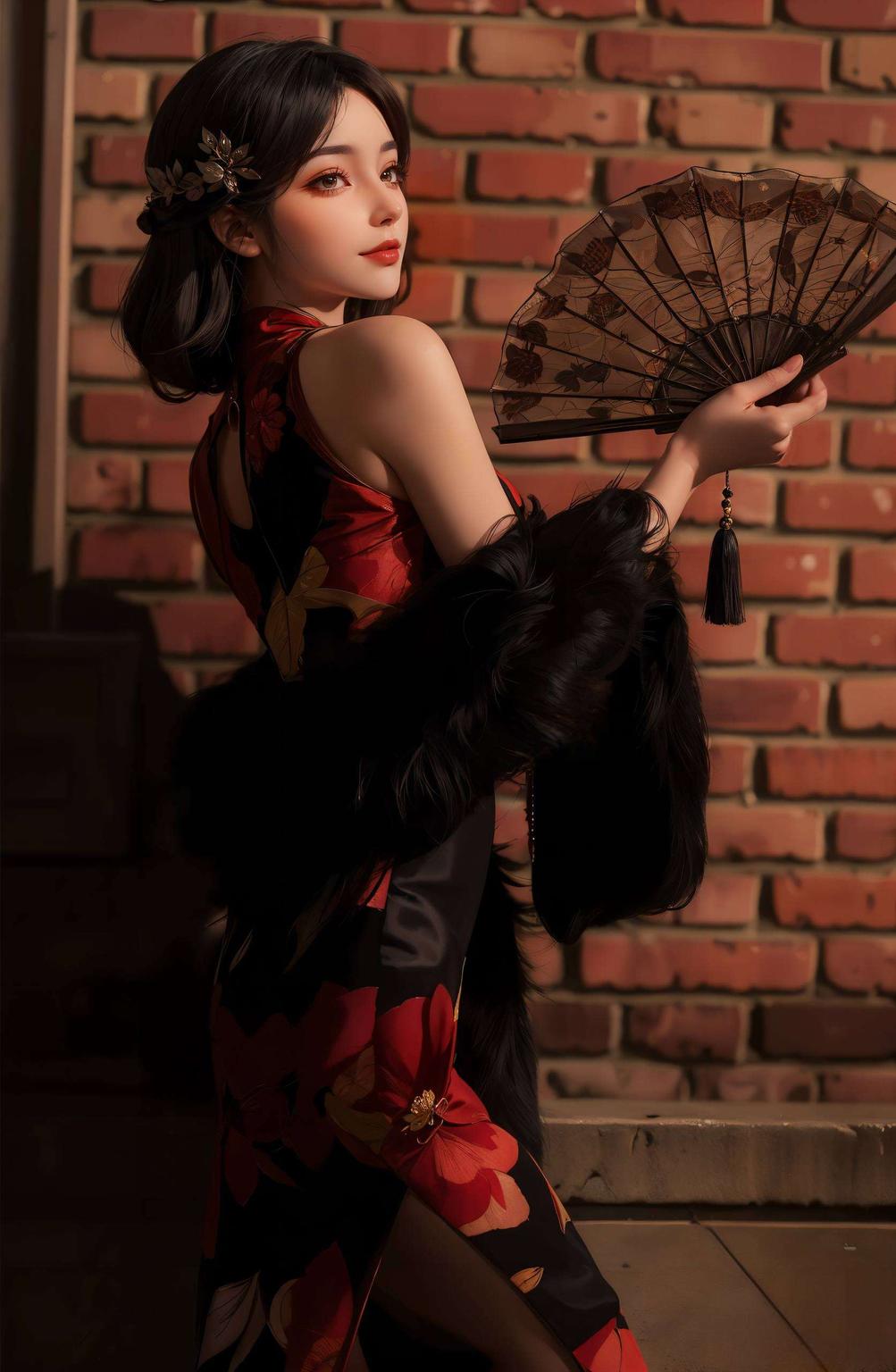 简洁风格中透出一抹个性张扬给大家带来柳菲炫酷壁纸图片