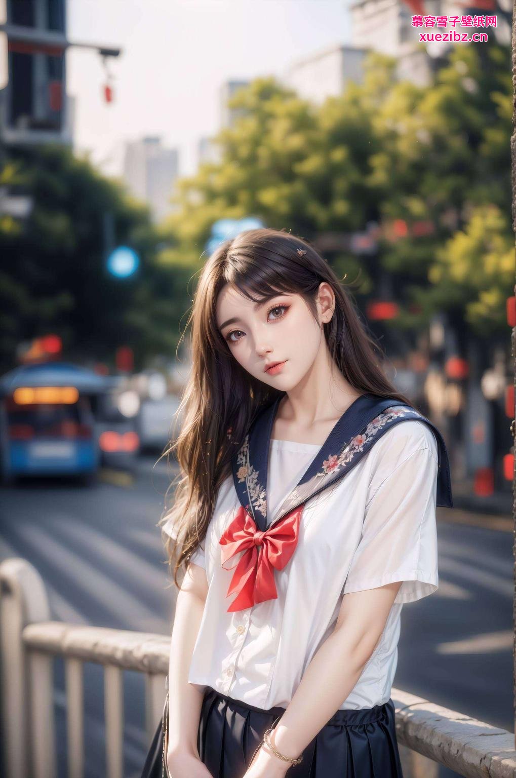 为你的手机添一抹文艺气息真是让人一见倾心！国漫柳菲壁纸图片大全集