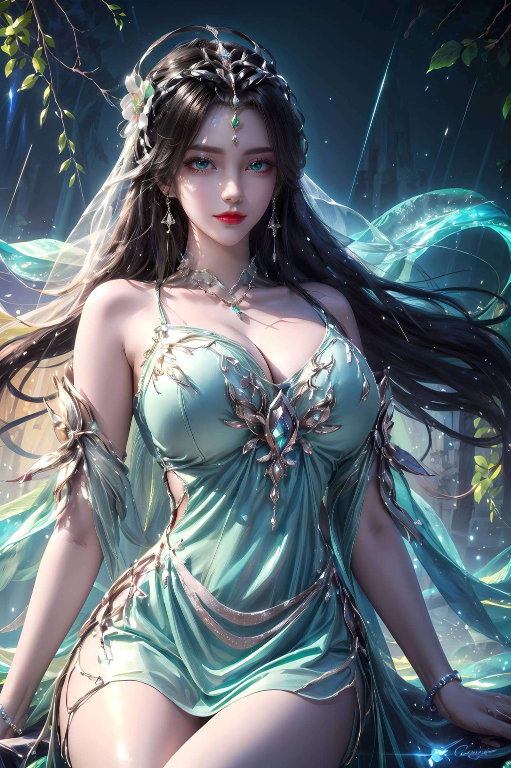 享受艺术！国漫柳神AI壁纸