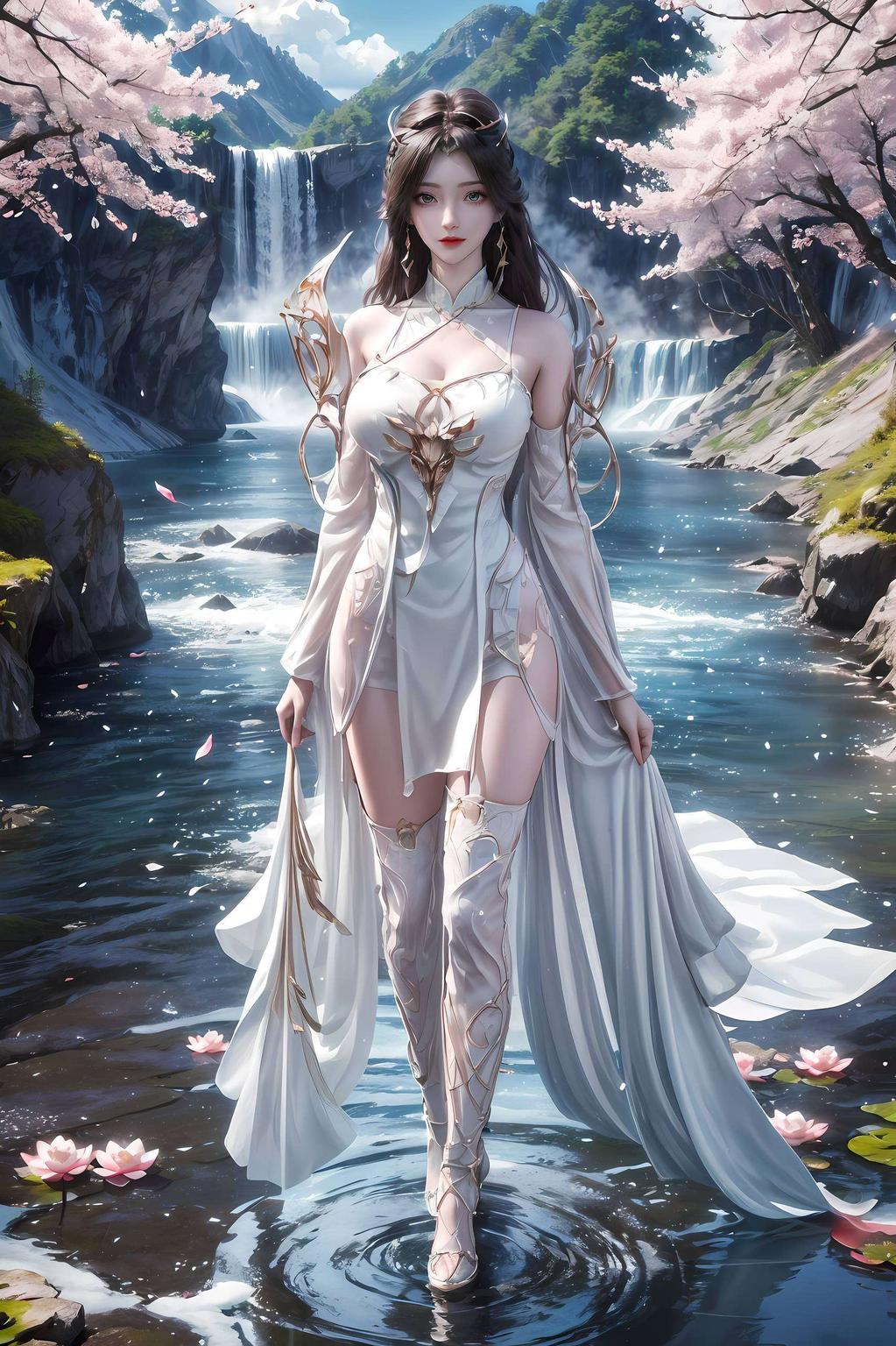 为你的Win10手机壁纸注入生机与灵气柳神AI壁纸美女动态