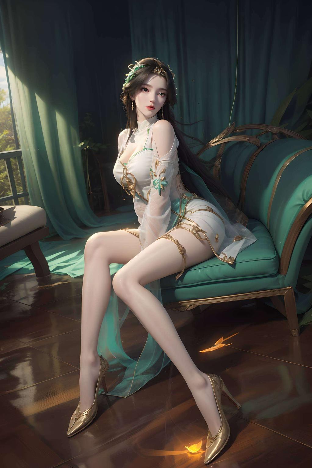 穿越古风画卷炫彩壁纸秀