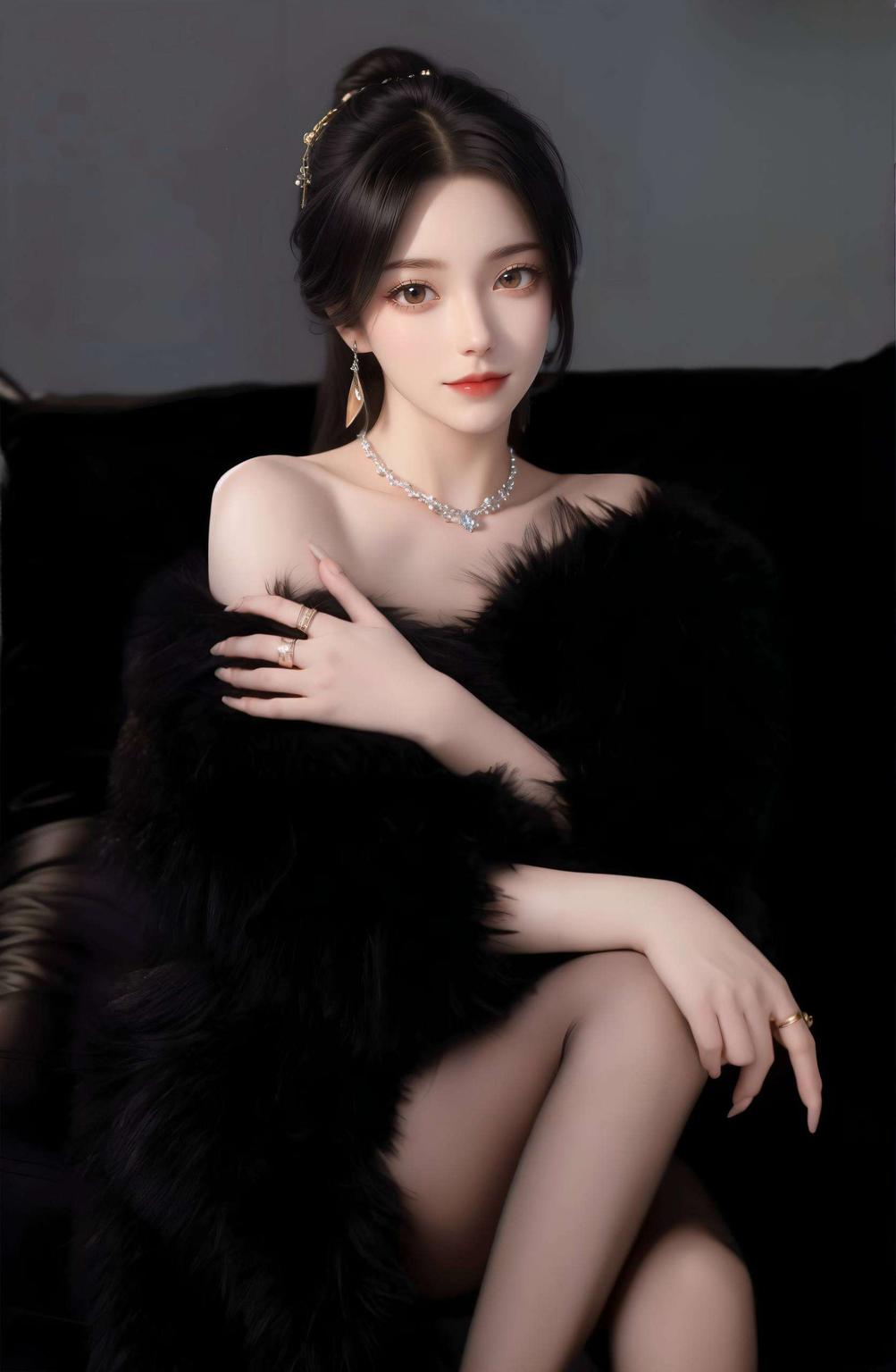 让你一秒沉浸于科技与艺术的交融之美最新柳神AI高清壁纸