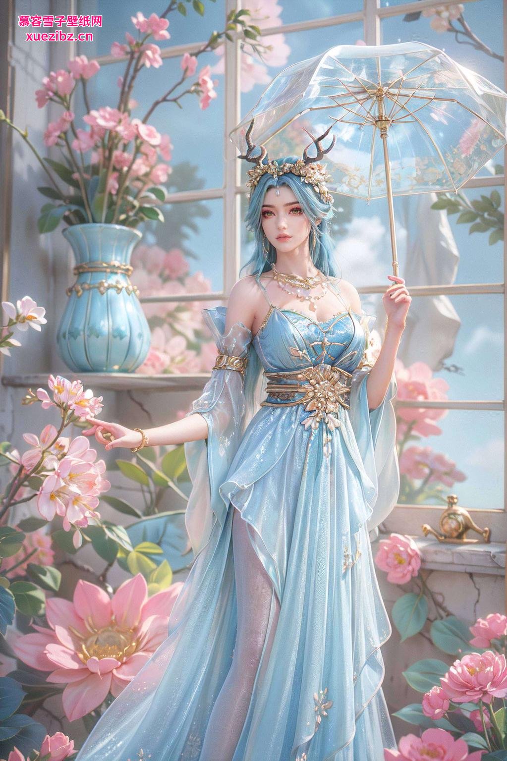 特别完美像素安卓古风壁纸斗破苍穹龙女老婆美如画