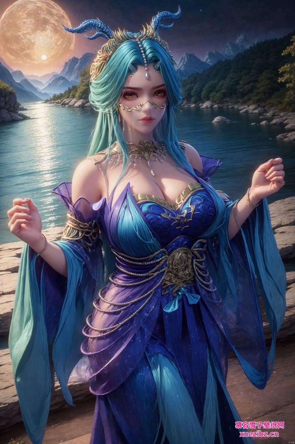 仿佛能感受到龙女的灵动气质让你的iPhone瞬间焕发新生！