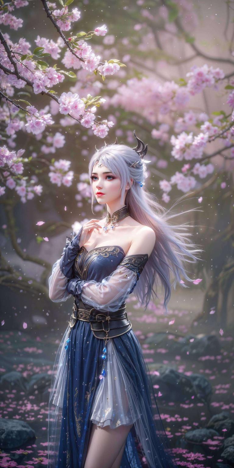 主角洛璃正脸壁纸图片这款伤感游戏壁纸