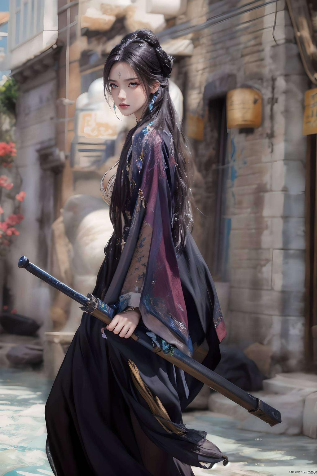 诛仙陆雪琪新形象壁纸清冷仙子眼神如冰