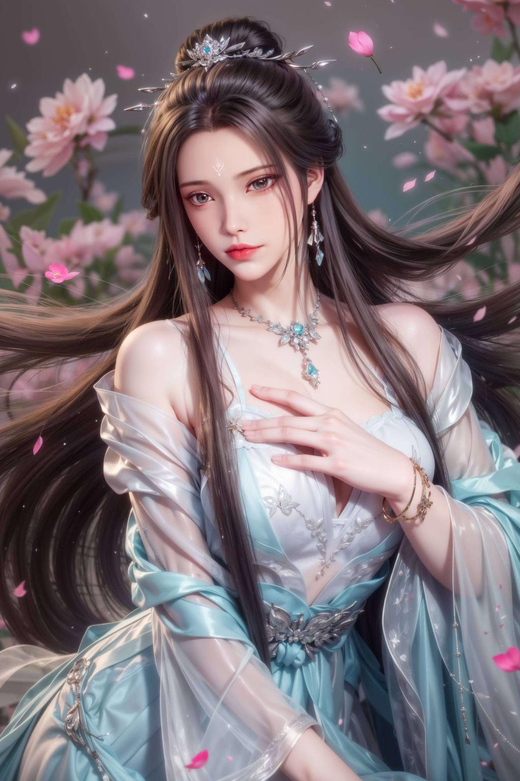 一袭白衣诛仙2中的陆雪琪