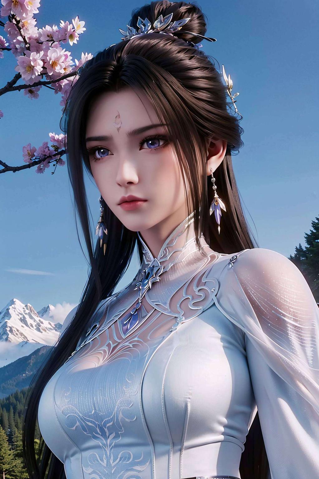 剑眉星目这款壁纸将她的风采展现得淋漓尽致