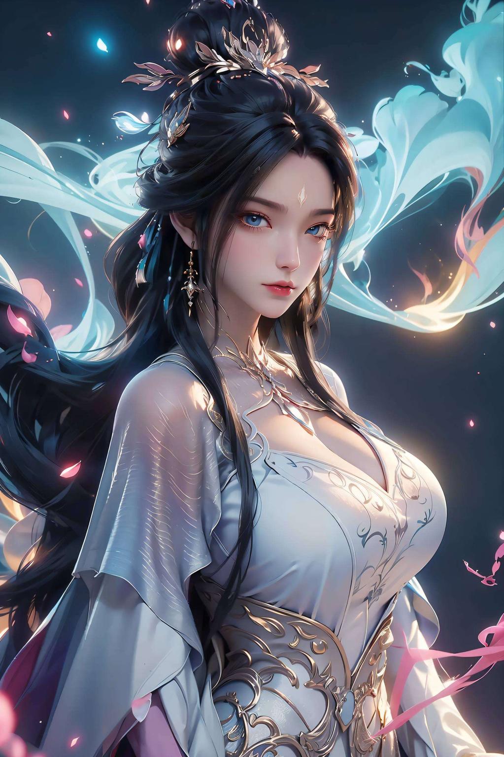 今天给大家带来一款超美的陆雪琪舞剑手机壁纸！高清画质让你的手机瞬间变身仙境！