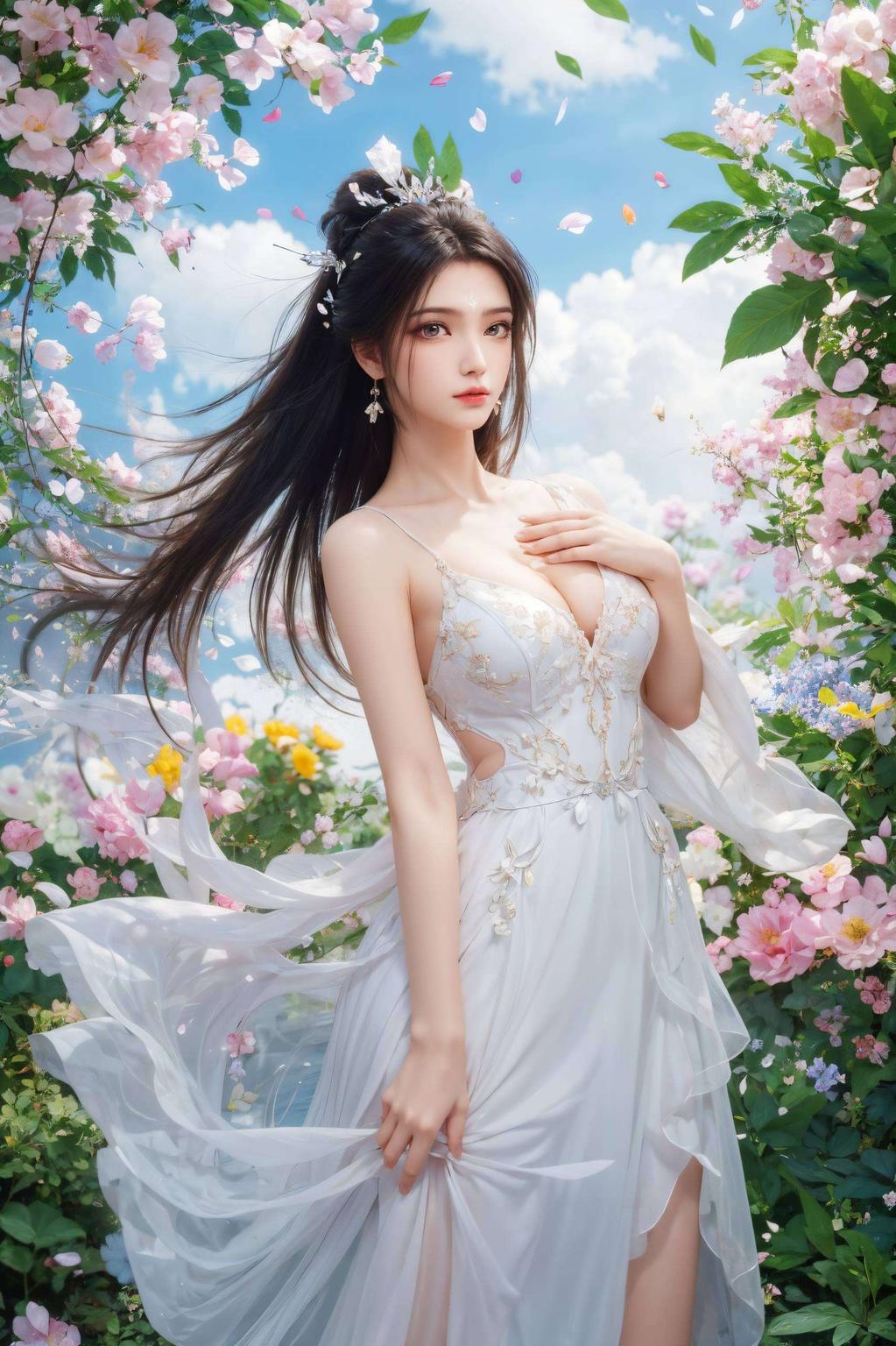 清新护眼简洁风来袭！陆雪琪高清壁纸