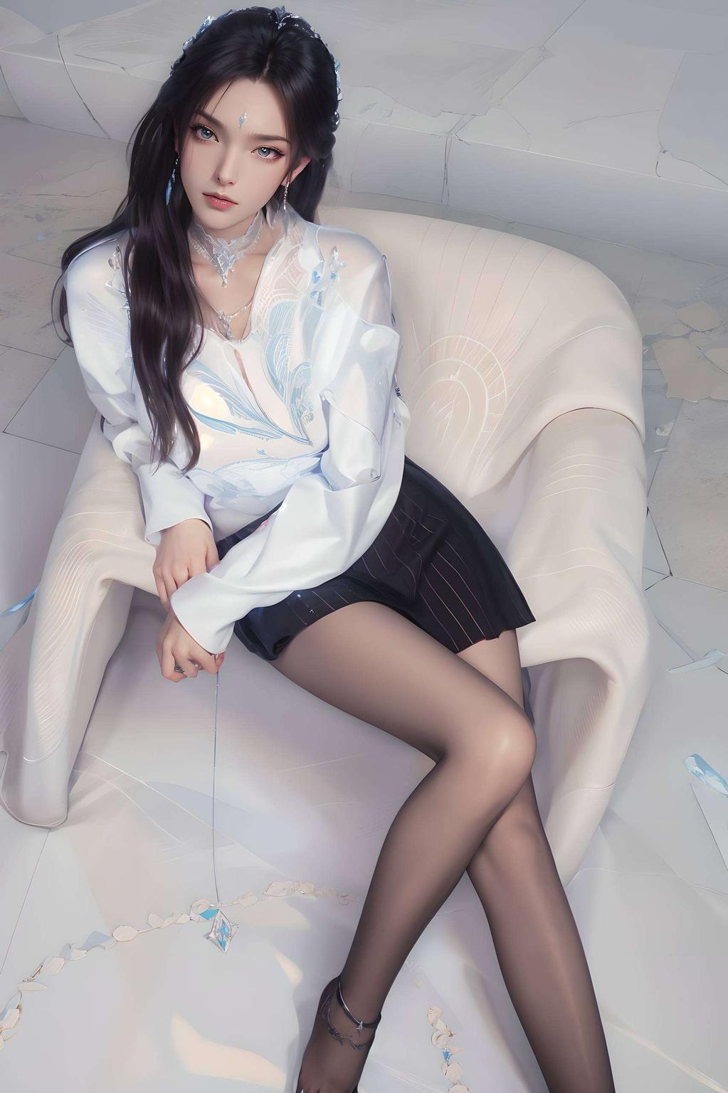 今天给大家带来一款超美的炫彩壁纸！🌈 瞧瞧这款陆雪琪长大后的宽屏壁纸细节精致