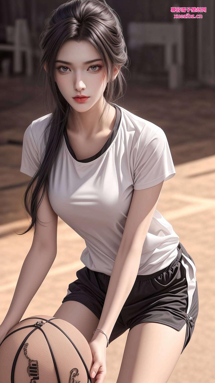 雪白的衣袂清冷脱俗