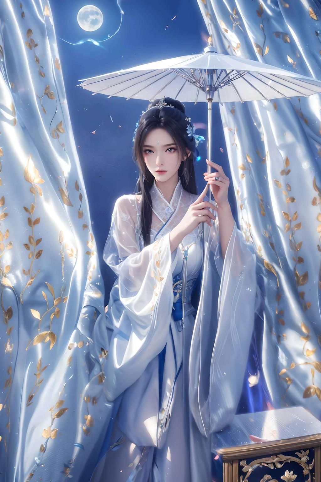 今天给大家分享一款超美的陆雪琪动漫背影壁纸护眼又养眼！雪琪那优雅的背影