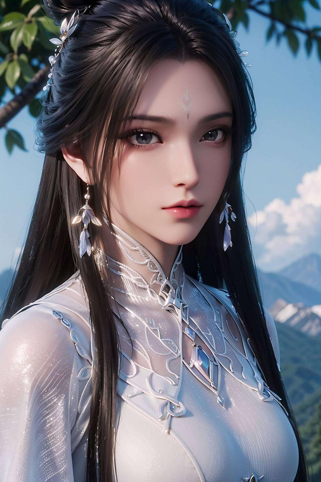 让你沉浸在她那如诗如画的仙境中清晰的细节