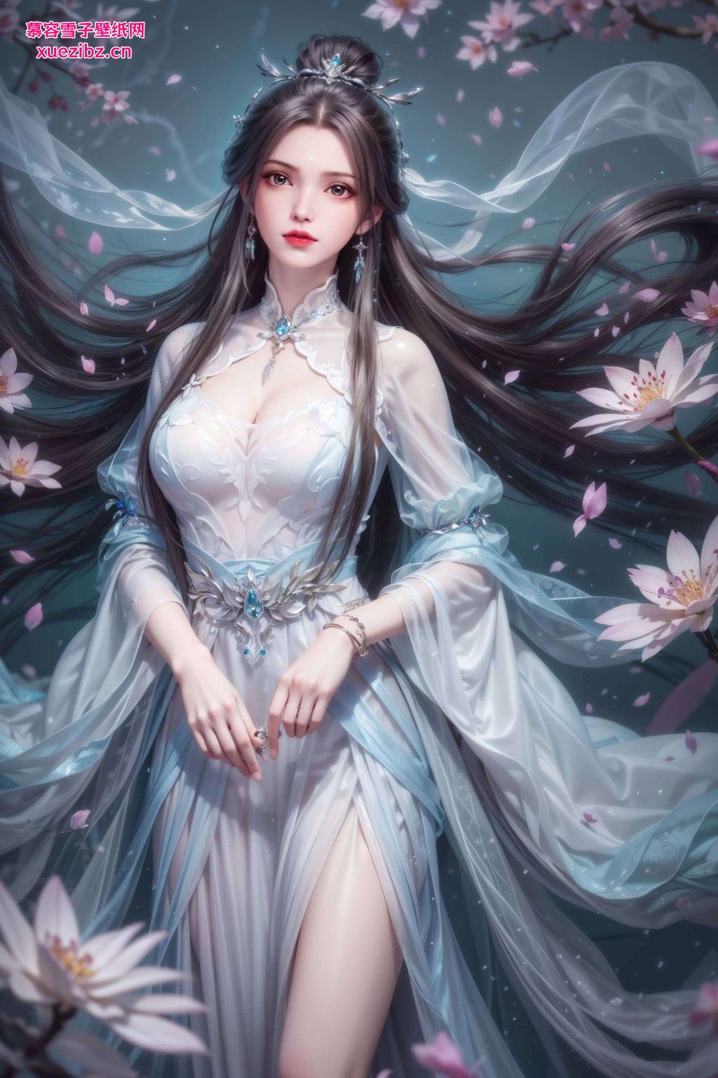 锁屏间陆雪琪微笑相伴