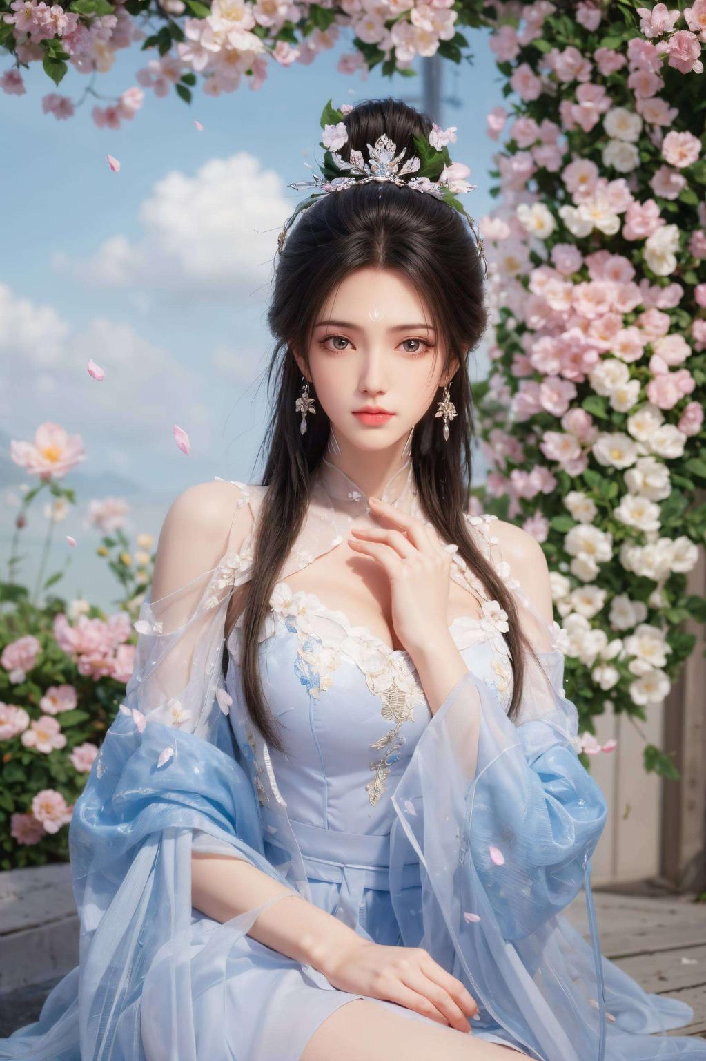 带你领略动漫之美！看陆雪琪月下舞剑