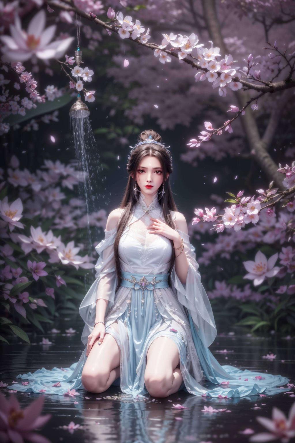 穿越古风画卷这款护眼壁纸