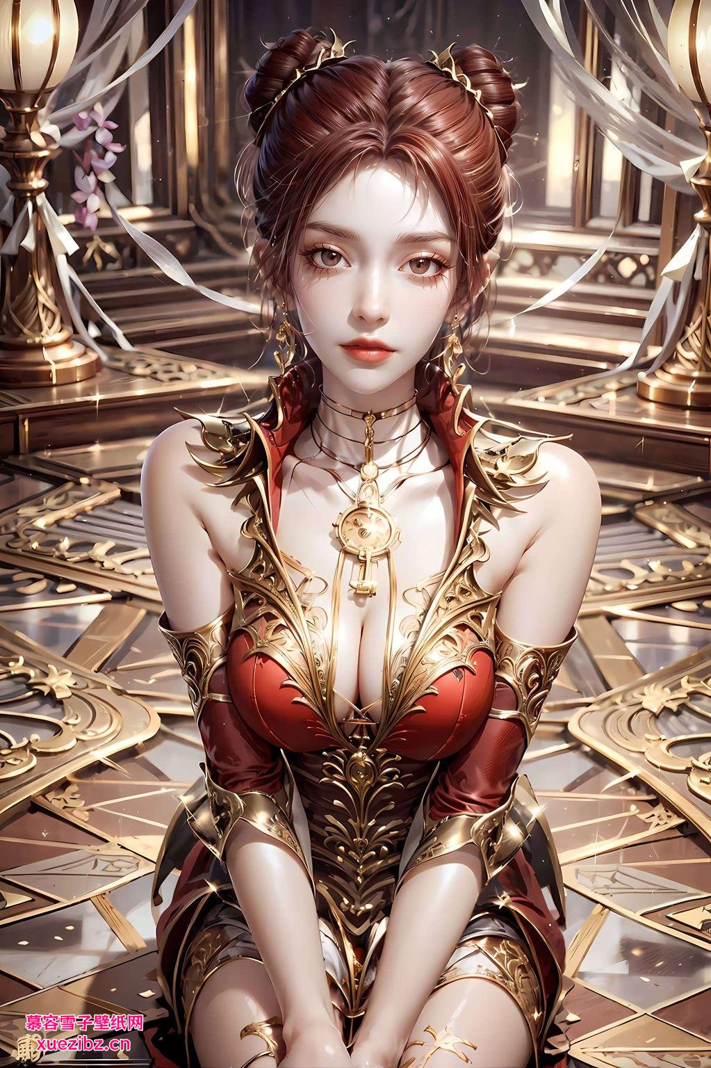 比如这款超清手机壁纸主角马小桃灵动可爱