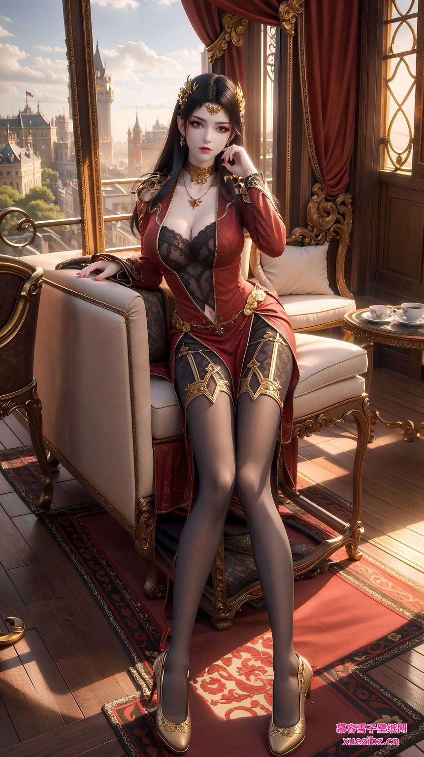 美杜莎眼神深邃这款AI美杜莎壁纸