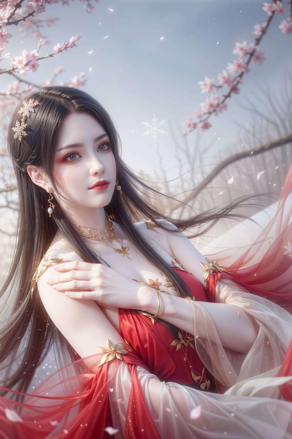 眼神犀利蛇发飘逸