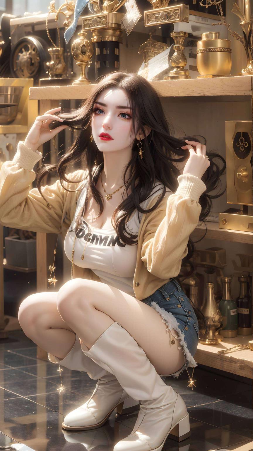 这期给大家带来一款美杜莎高清壁纸绝对让你的平板瞬间变身二次元潮图！