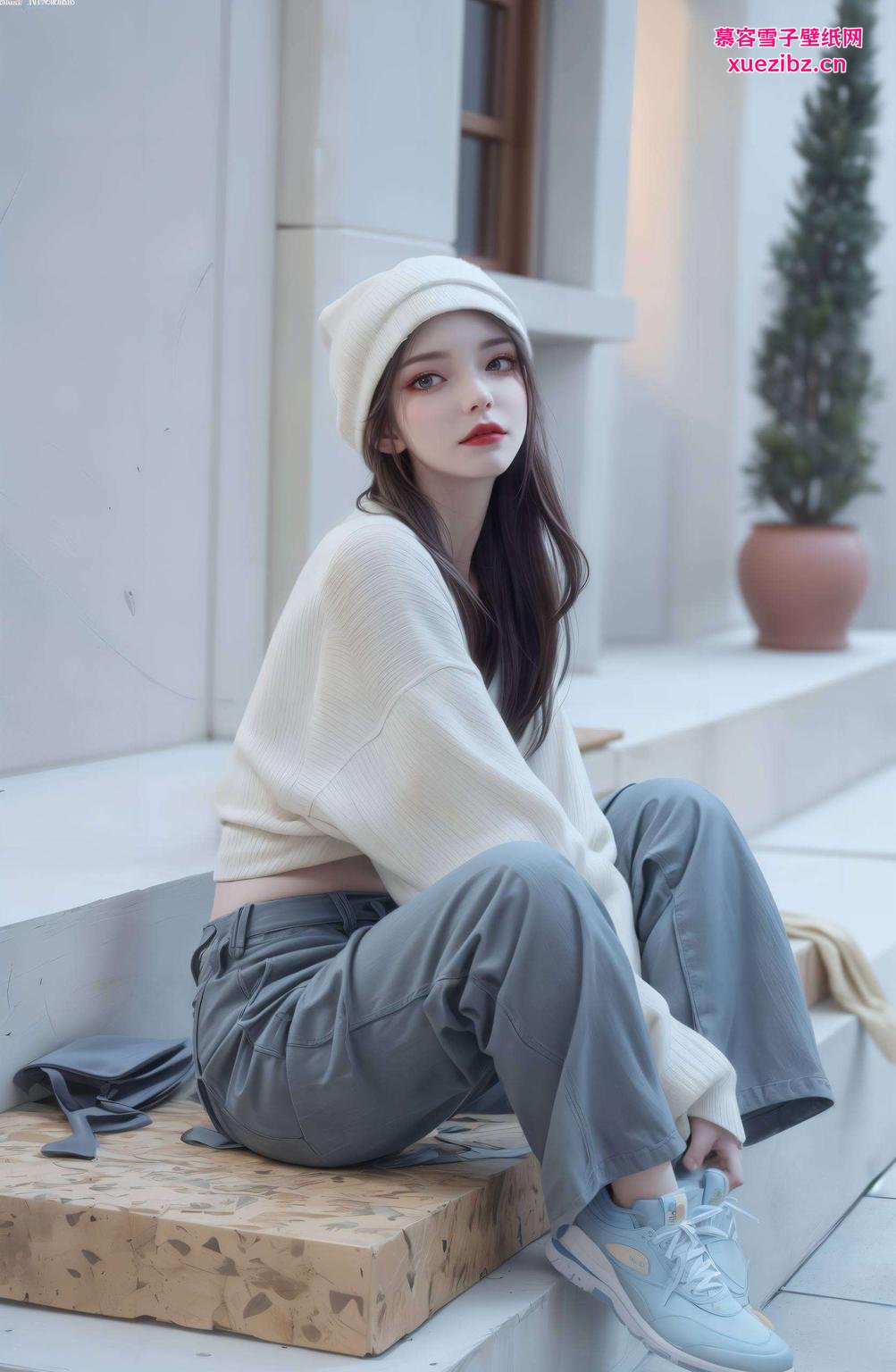 粉色壁纸秀出高颜值斗破美杜莎惊艳亮相