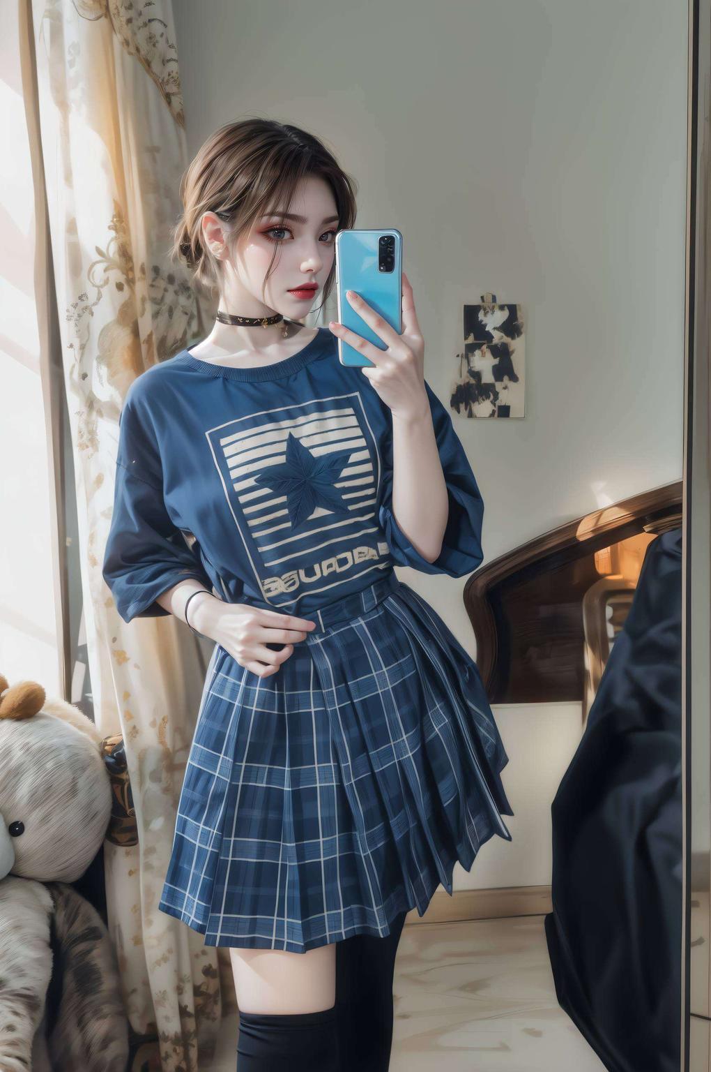 人形美杜莎眼神犀利蛇发飘逸