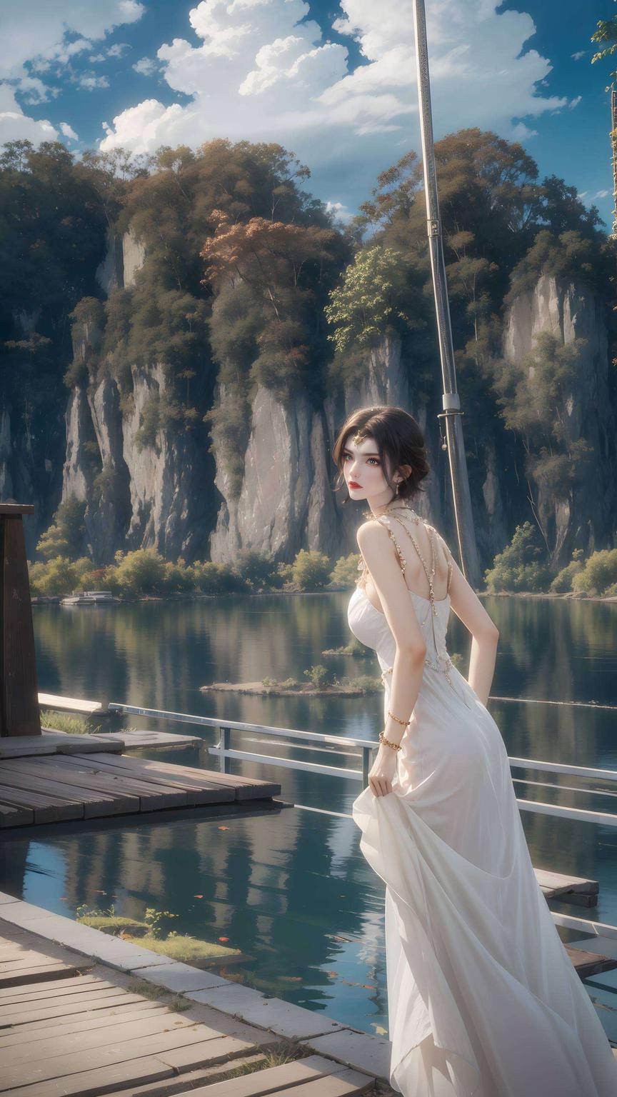 美杜莎篇壁纸绿意盎然