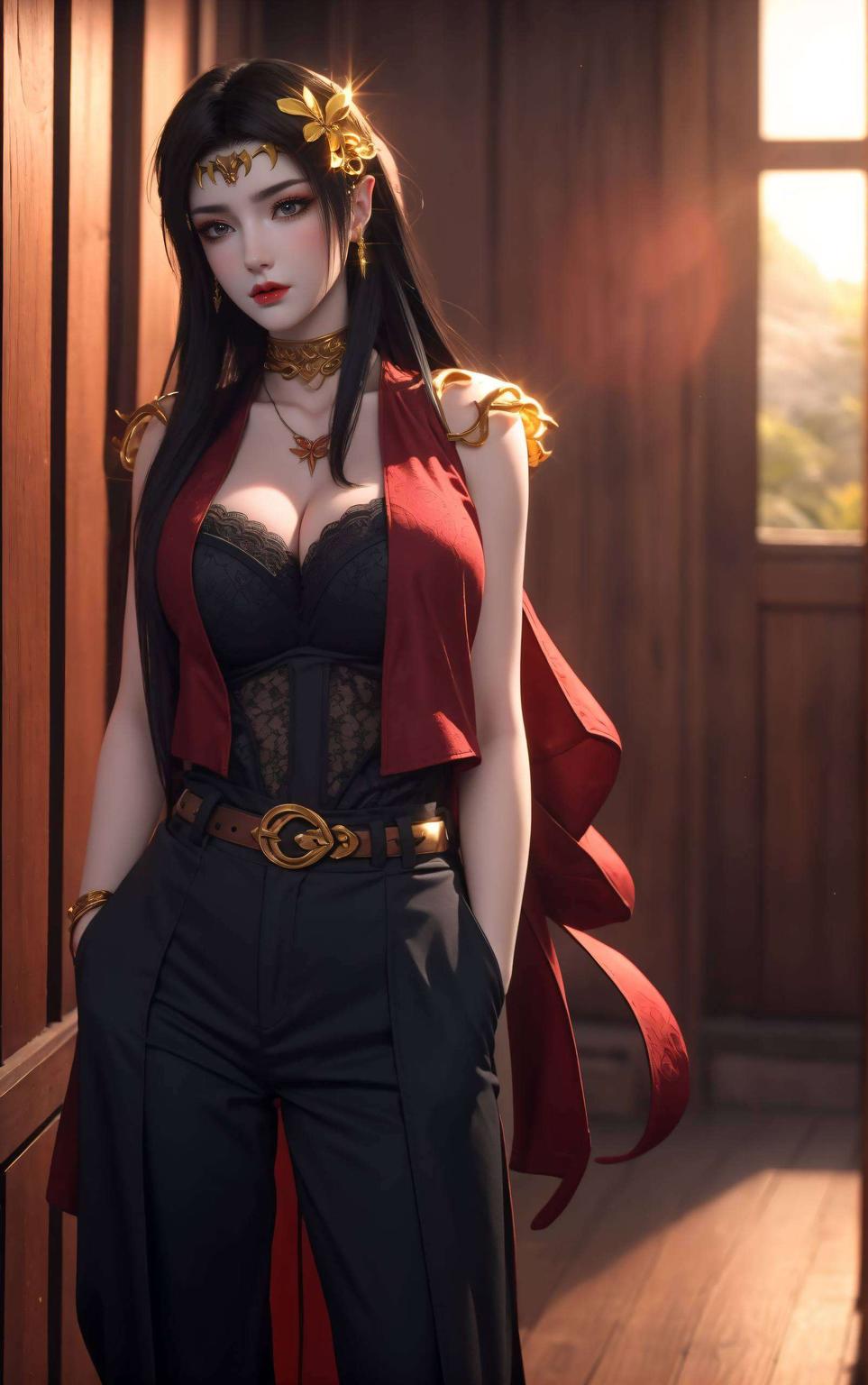 这款壁纸让你的电脑瞬间变身二次元梦幻仙境！斗破苍穹中美杜莎变身比基尼美女