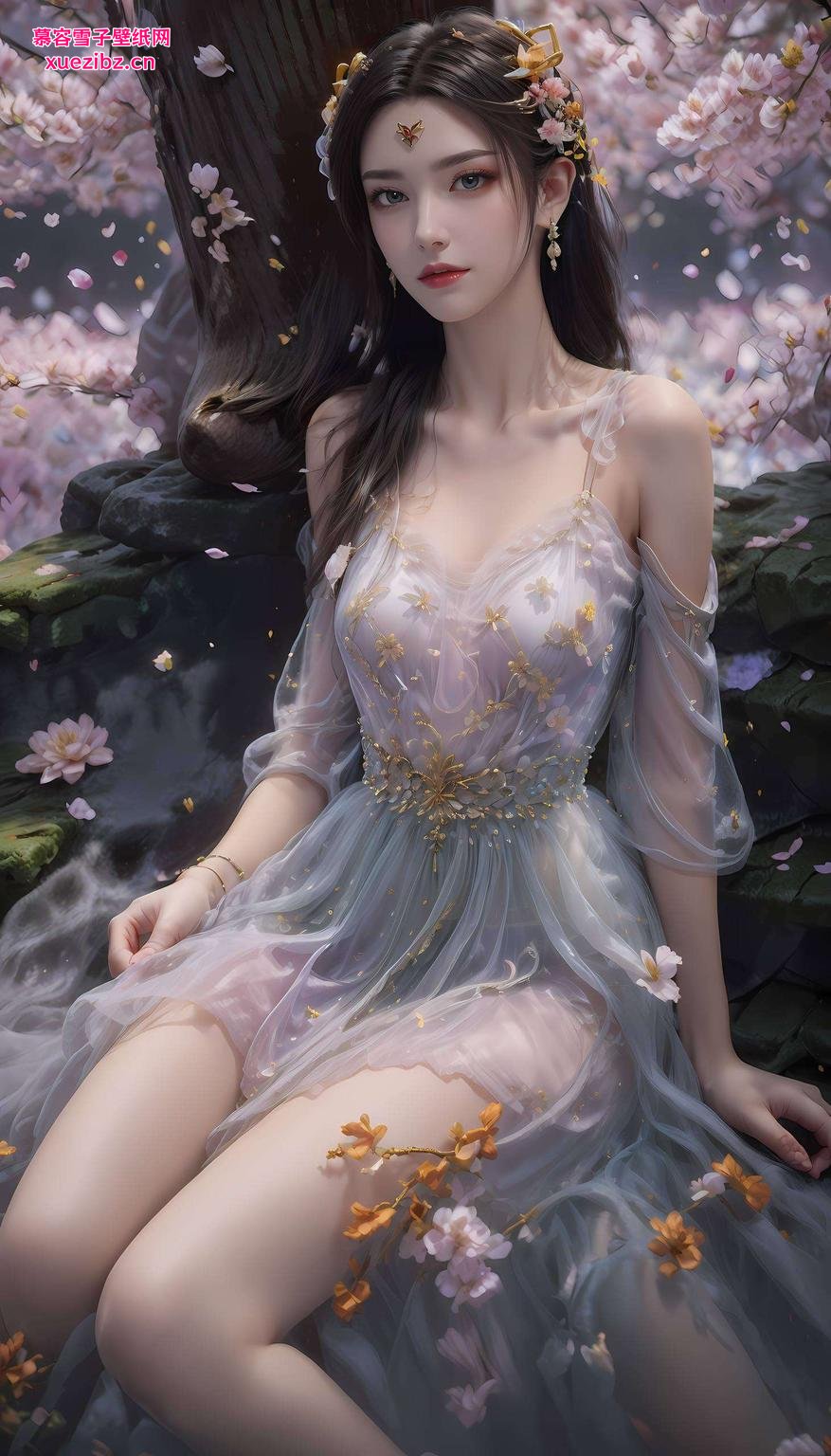 美杜莎雕像眼神深邃这款极简壁纸