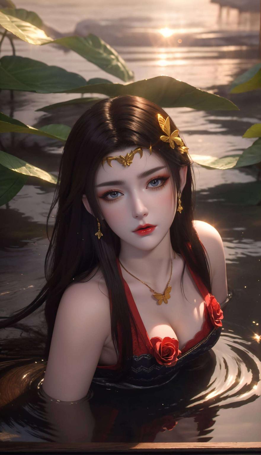 绝对让你的电脑桌面瞬间酷炫升级！美杜莎冷艳的眼神和蛇发飘逸