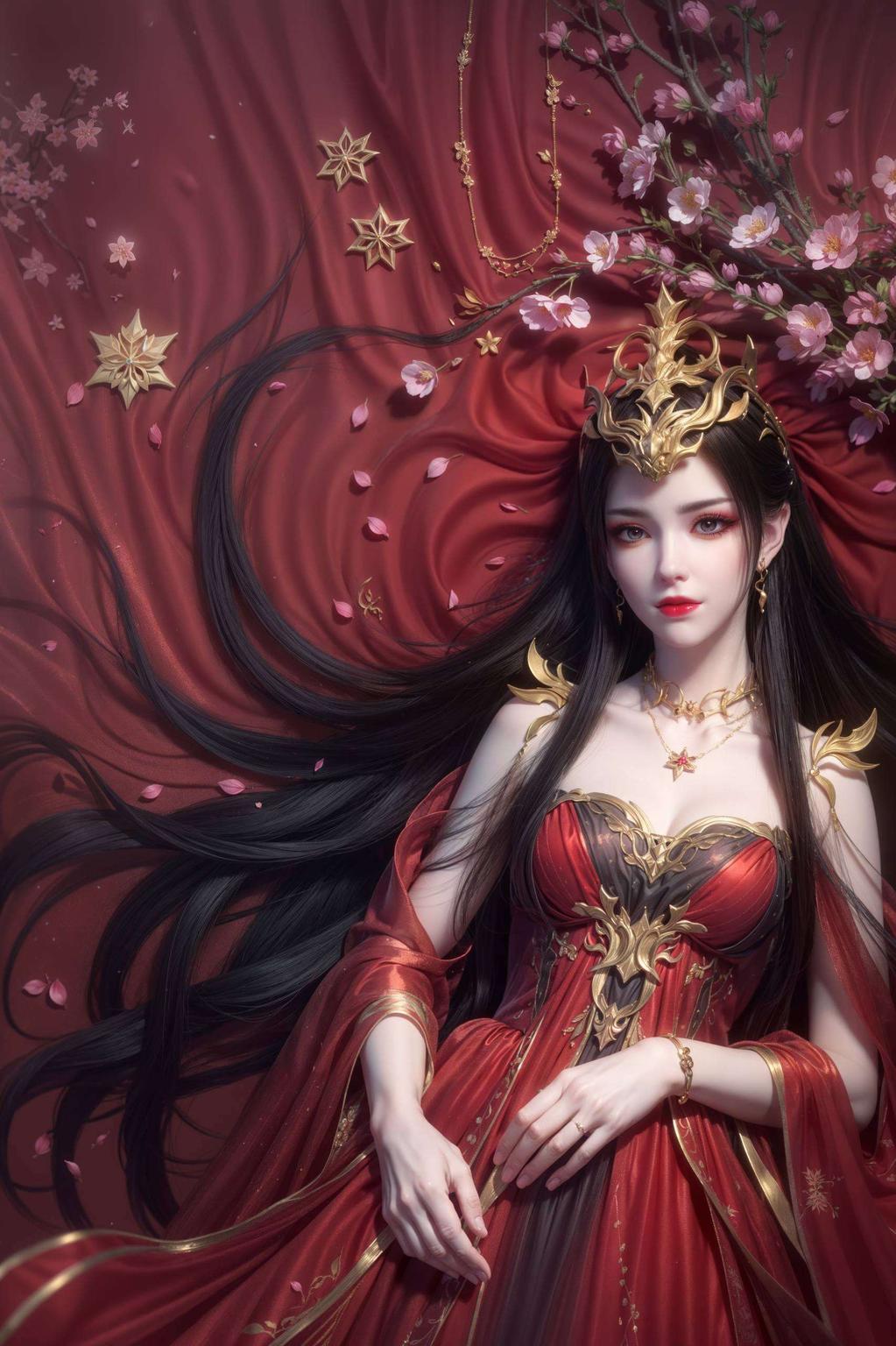 绿色二次元壁纸电脑粉色清新甜美