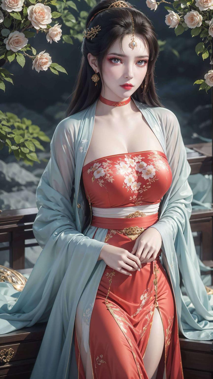 飘渺间舞动神秘横屏展现