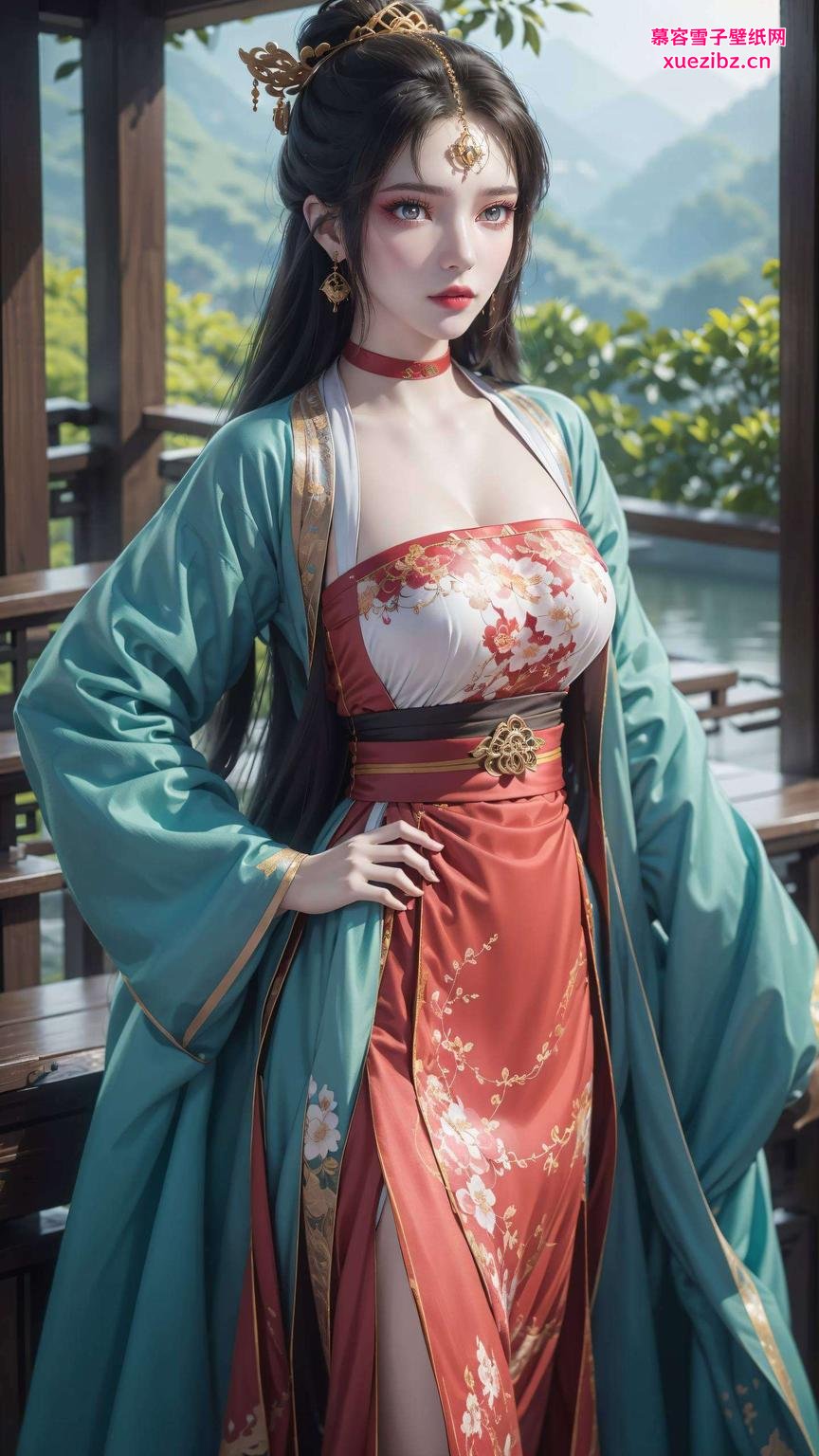 高清二次元壁纸墨云AI壁纸小程序带你领略完美视觉盛宴！精美角色跃然屏上