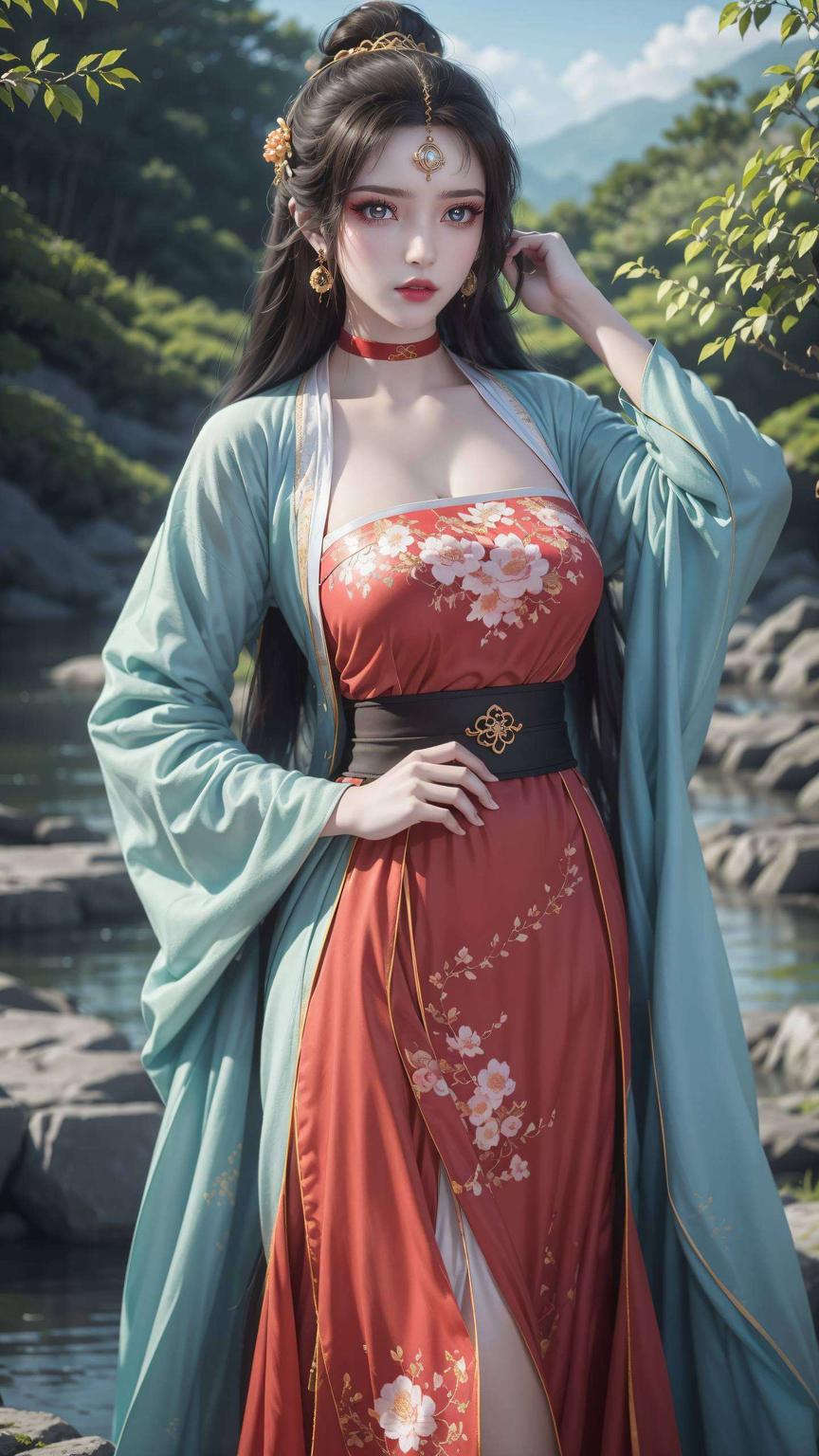 宛如置身仙境墨云翻腾