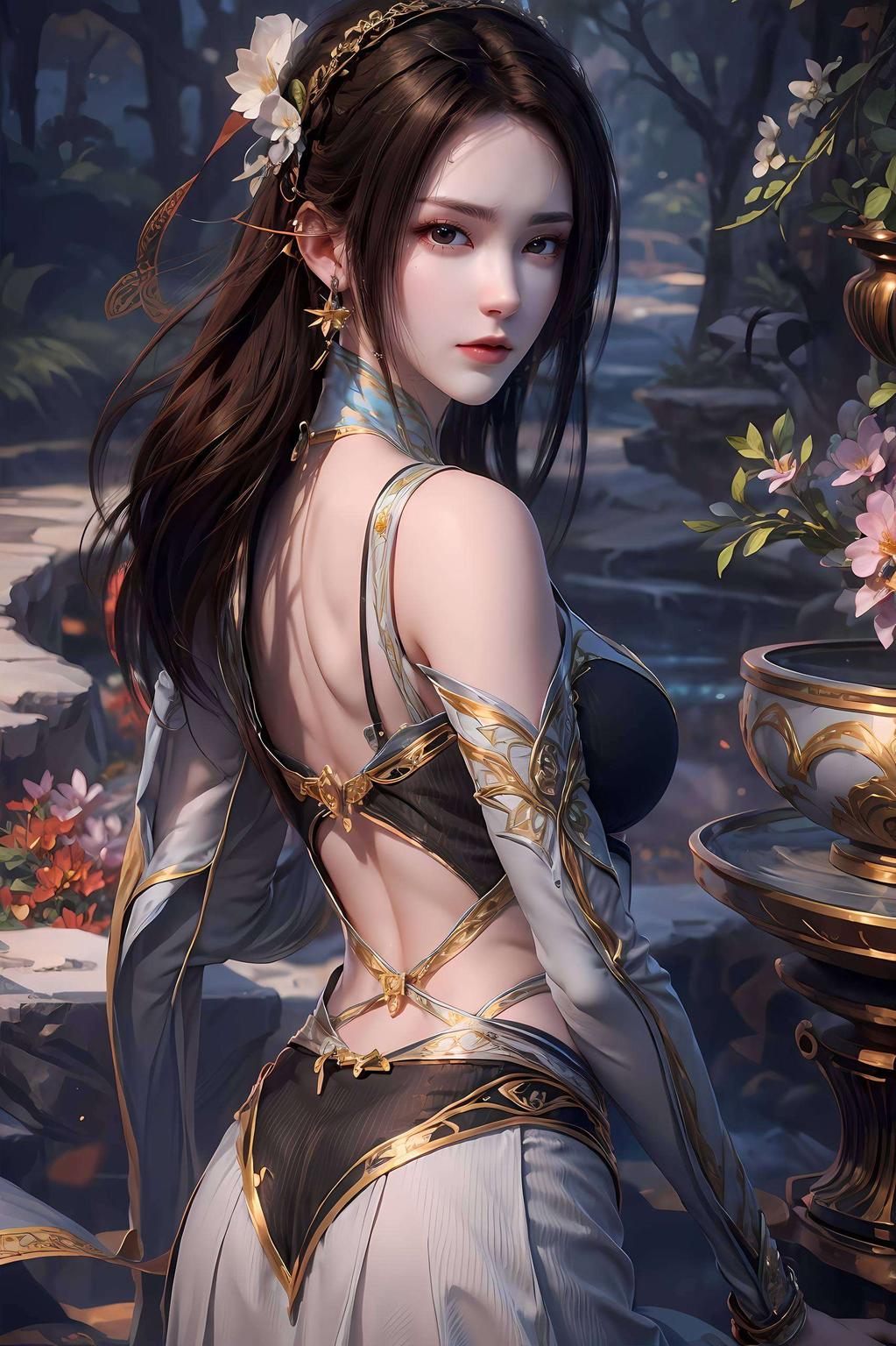 高清细腻斗破第四季壁纸尽显傲气美颜