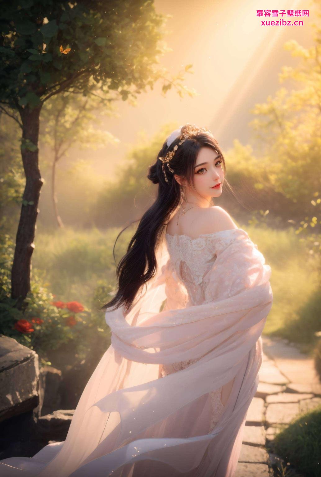 今天给大家带来一款专集完美像素的iPhone桌面背景！看看这款南宫夕儿绝美壁纸高清细腻