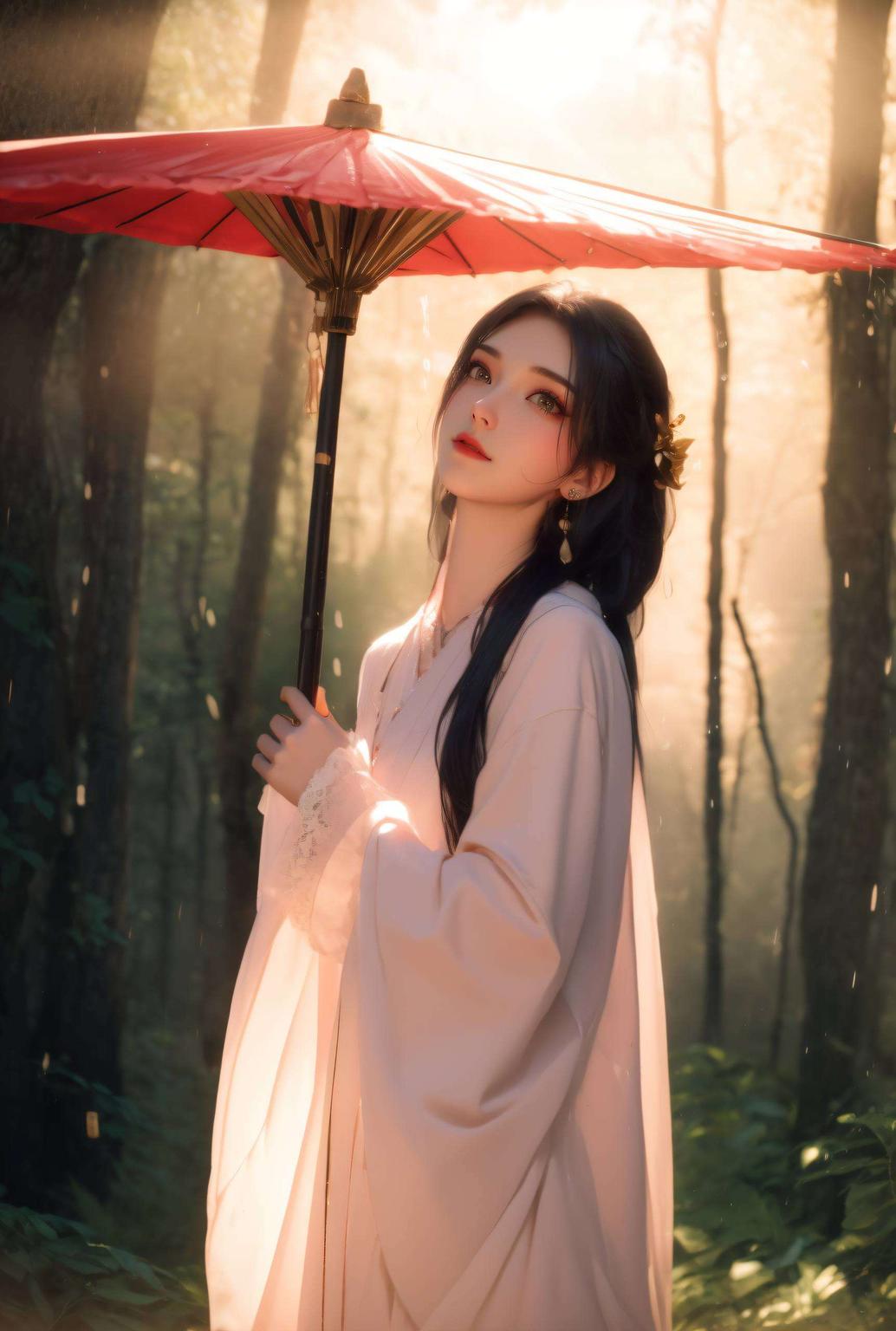 画面中她眼神迷离