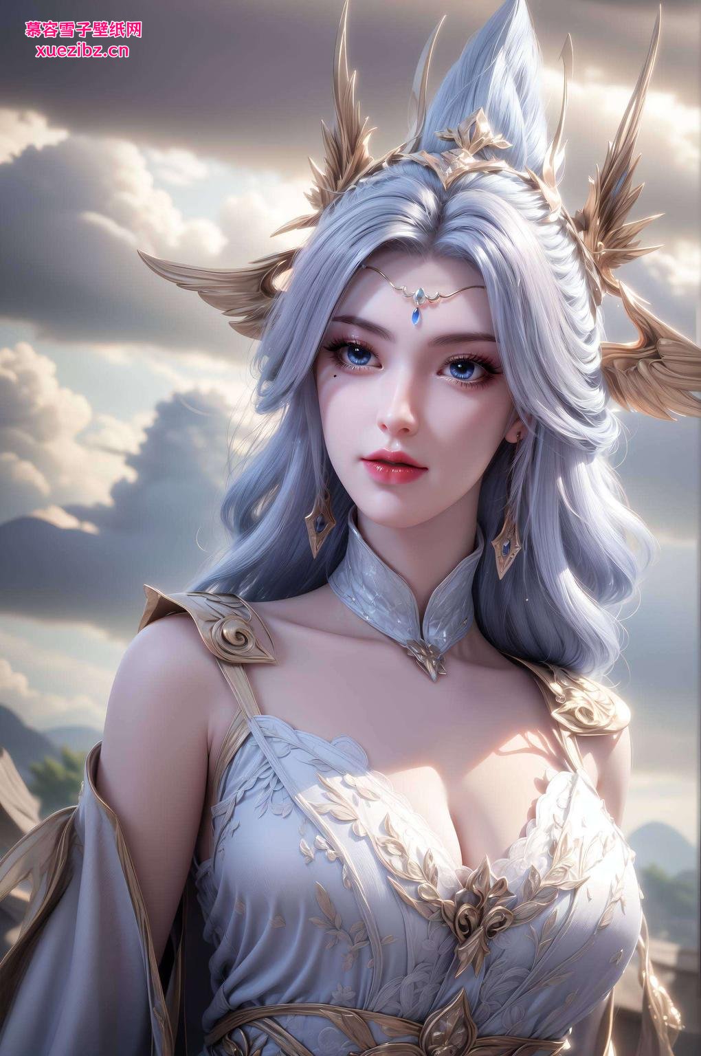 宁雨蝶翩翩舞手机壁纸焕新颜