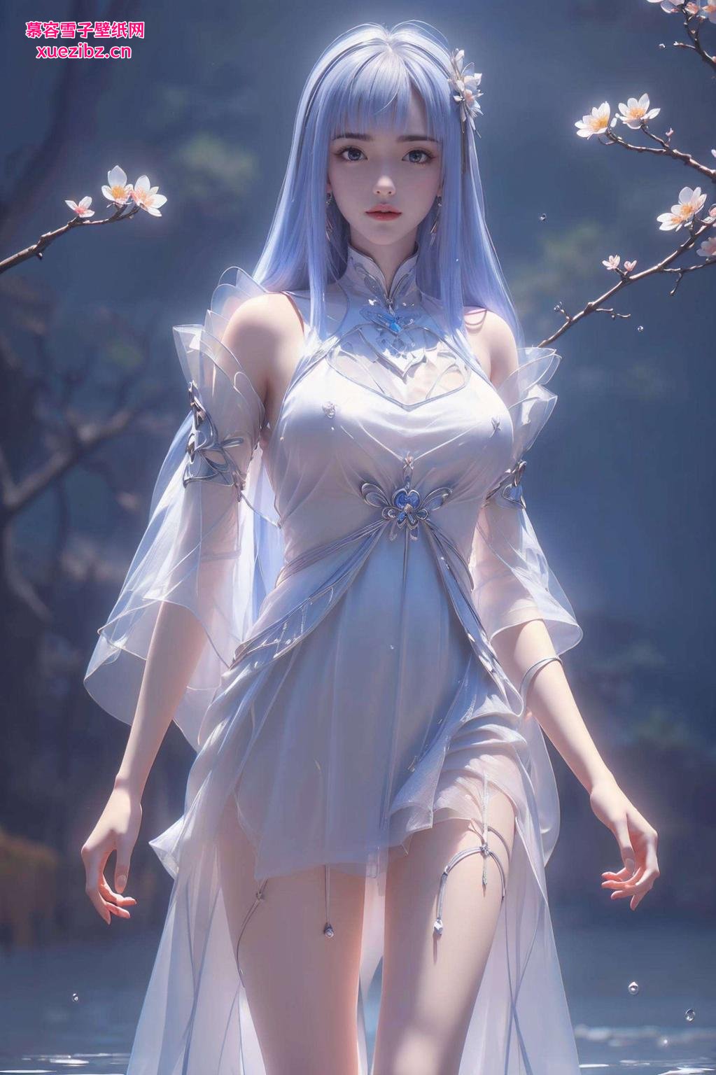 高清壁纸映芳华宁雨蝶美眸如画