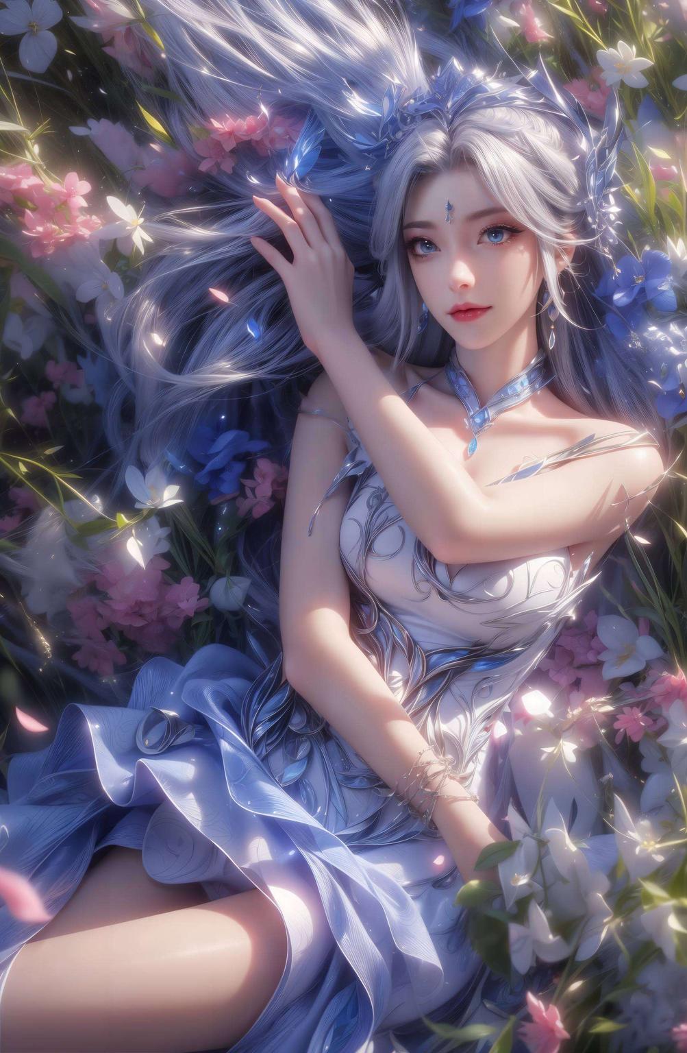 甜美与忧伤交织伤感游戏风壁纸