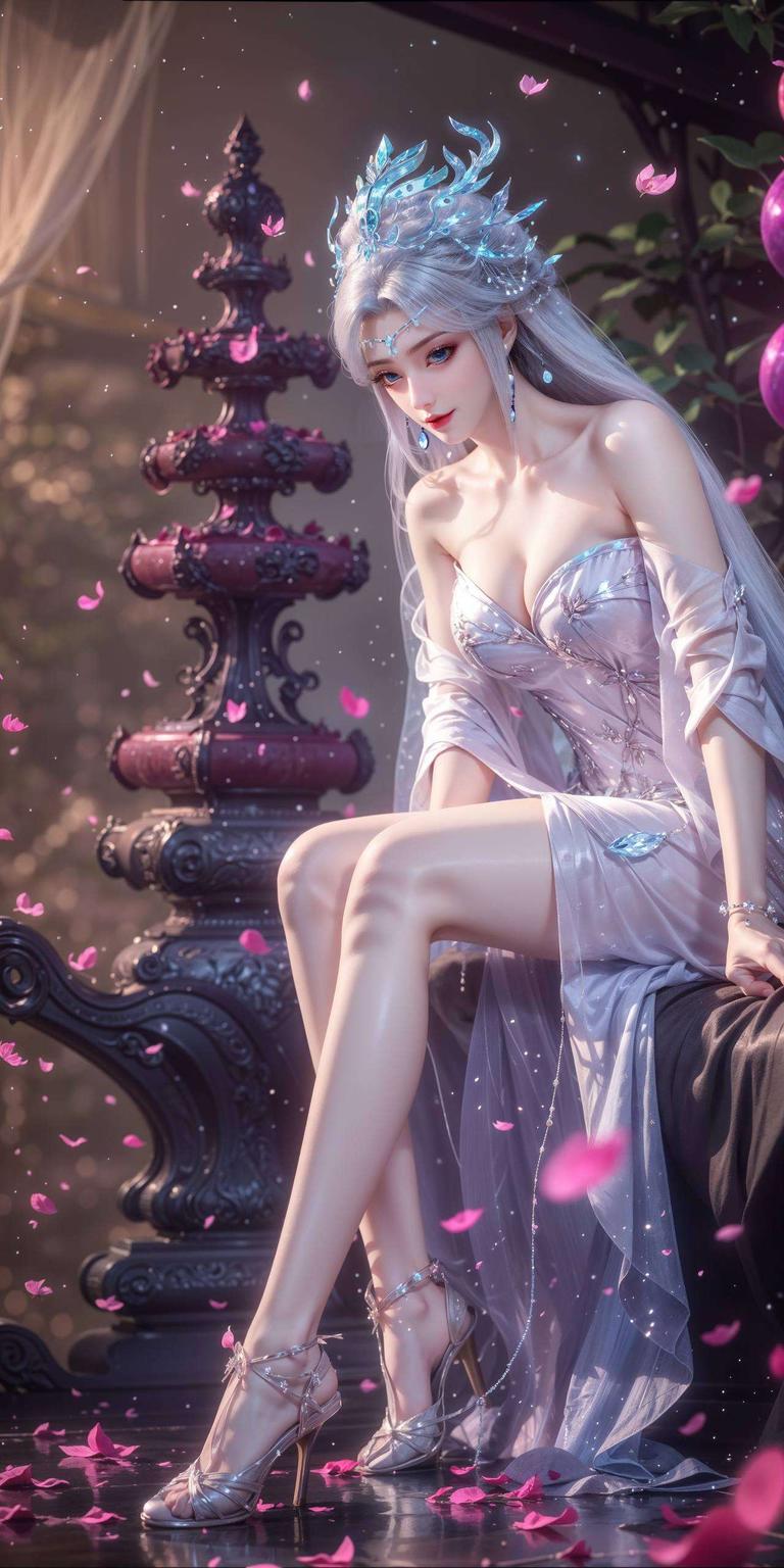 带你领略别样风情这款紫色游戏壁纸简洁大方