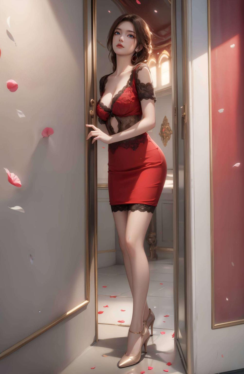 可爱又迷人主角是元龙蔷薇的正脸卡通图片